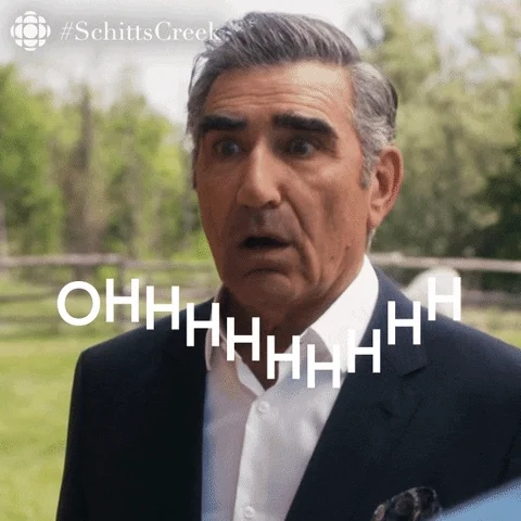 When You Realize Schitts Creek GIF by CBC